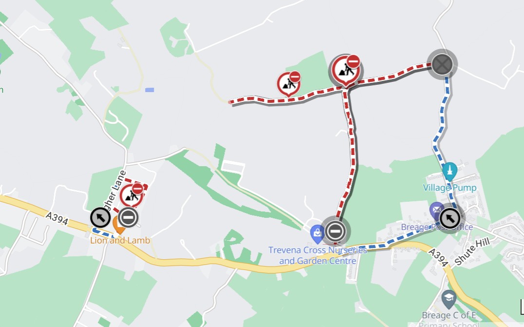 Road closure